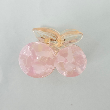 Round Acrylic Hair Claw Clips | Stylish Circle Hair Clutcher