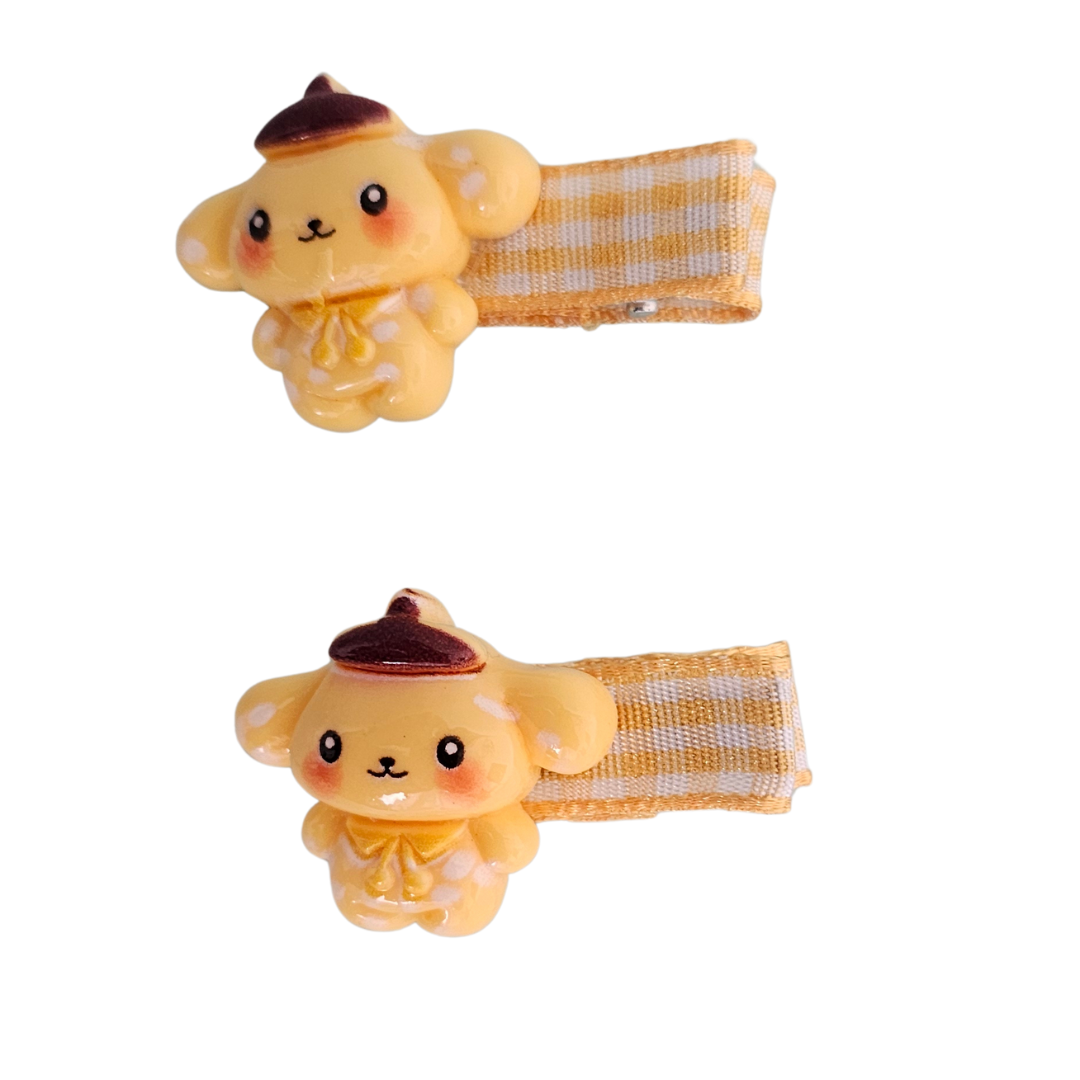 Lahniyo Cute Hair Clips for Kids | Adorable Cartoon Alligator Clips